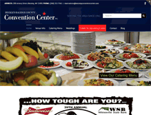 Tablet Screenshot of beckleyconventioncenter.com